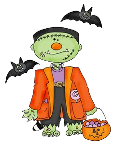 a halloween monster